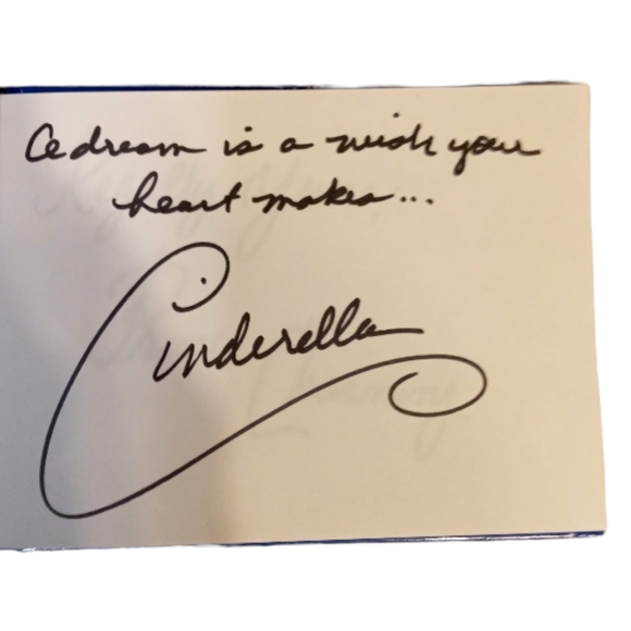 Disney World Year of A Million Dreams Pass and Book of 15 Character Signatures - Picture 10 of 13